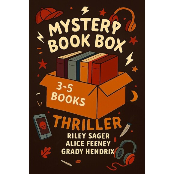 5 LB Mystery Thriller Book Box Bundle | Suspense Twisty Fiction Surprise‎ Lot - Picture 2 of 8